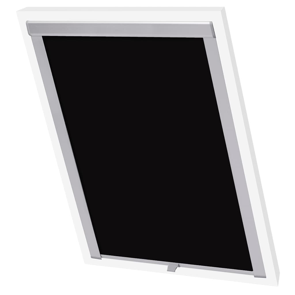 Vidaxl Roller Blind Damning Black Fk06