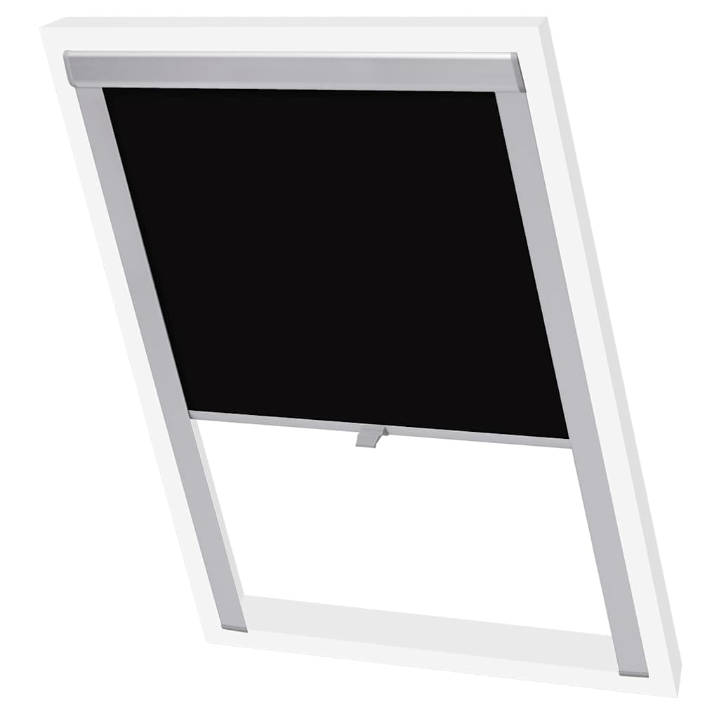 Vidaxl Roller Blind Damming Black Mk06