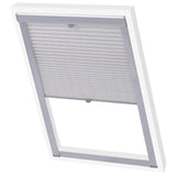 Vidaxl Roller Blind Falten weiße PK06