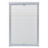 Vidaxl Roller Blind Falten weiße PK06