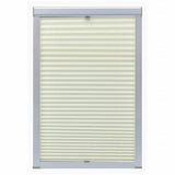 Vidaxl Roller blind pleated Cream UK08