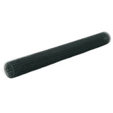 Vidaxl -Hühnerdraht 10x1,5 m Stahl mit PVC -Beschichtung grün