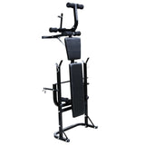 VidaXL Weightsbank with weight rack and dumbbell set 30.5 kg