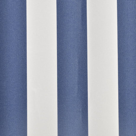 Vidaxl LaFeldoek 450 x 300 cm Leinwand Blau und Weiß