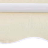 Vidaxl LaFeldoek 350x250 cm Leinwandcreme