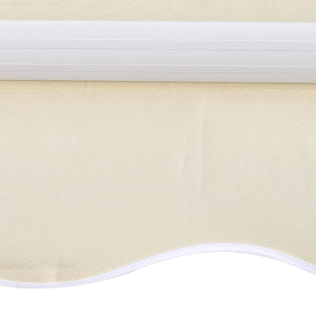 Vidaxl LaFeldoek 350x250 cm Leinwandcreme