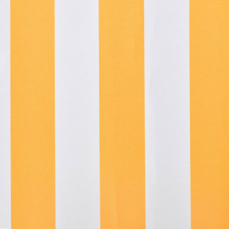 Vidaxl LaFeldoek 350x250 cm Leinwand Orange und Weiß