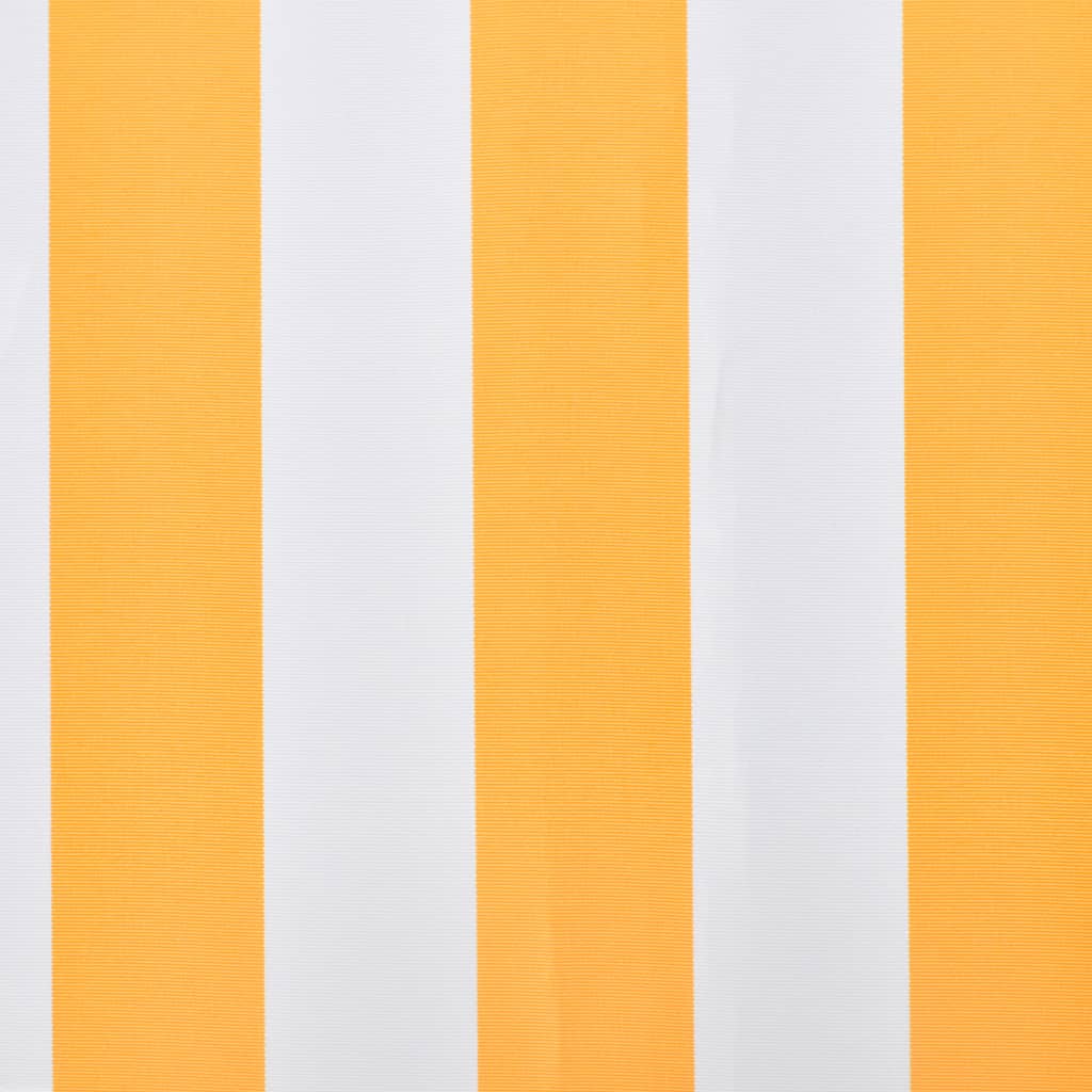 Vidaxl LataDoldo - 350x250 cm Canvas orange a wäiss