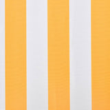 VidaXL Laifeldoek 450x300 cm Canvas orange and white