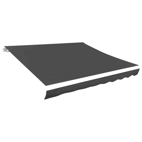 Vidaxl LaFeldoek 600x300 cm Leinwand Anthrazit
