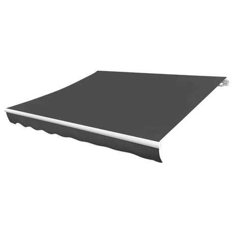 Vidaxl LaFeldoek 600x300 cm Leinwand Anthrazit
