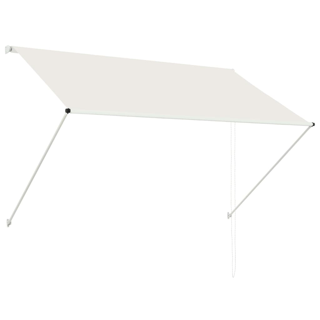 Vidaxl Luifel extensible 200x150 cm crème