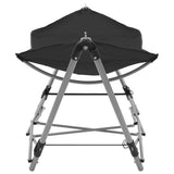 Vidaxl Hakpat mit kämpfbarem Standard Schwarz