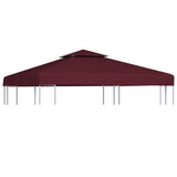 Vidaxl Prieverkak 2-layer 3x3m 310 g m² Bordeaux