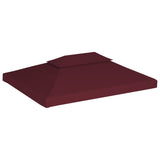 Vidaxl Prieverkak 2 couches 4x3m 310 g m² Bordeaux