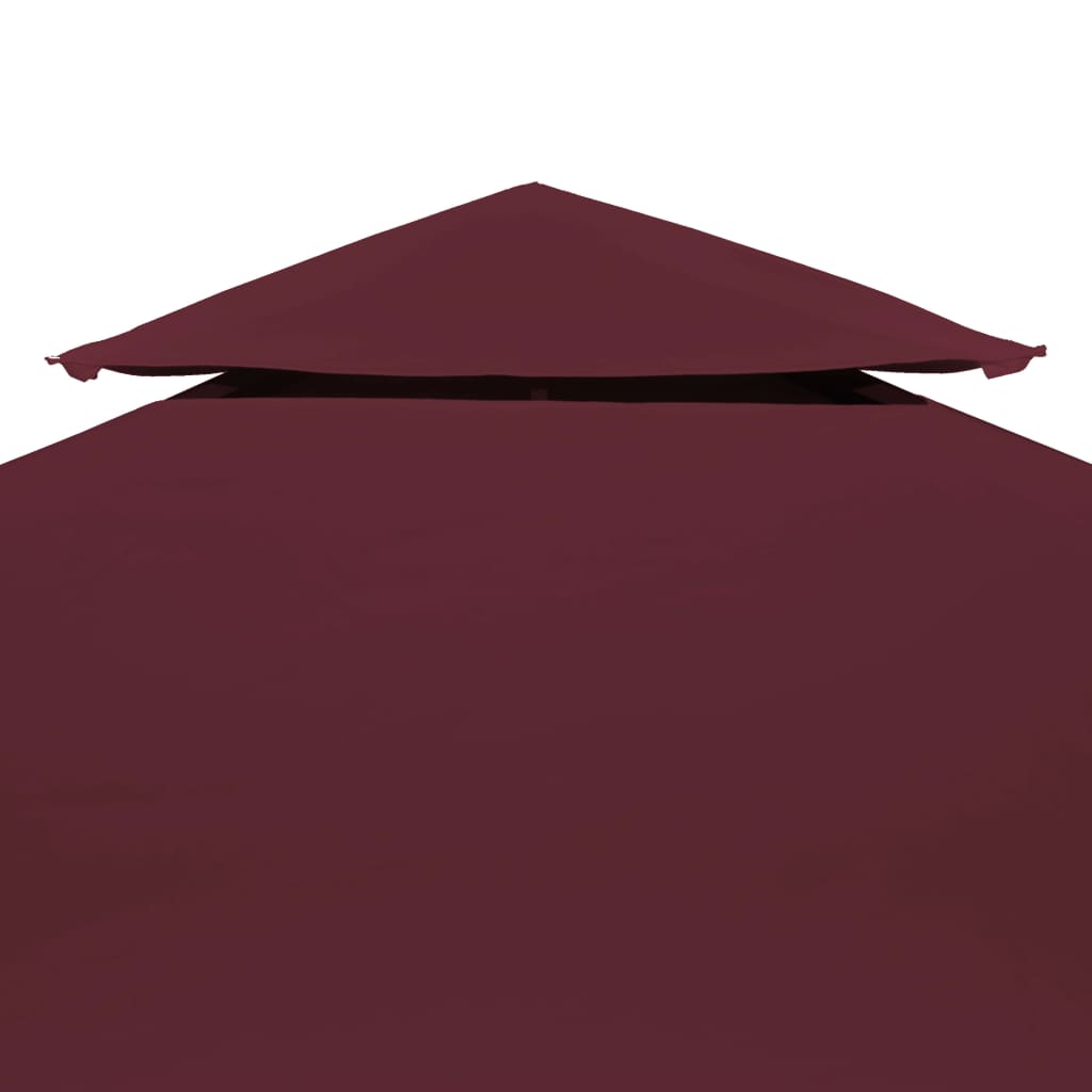 Vidaxl Prieverkak 2-layer 4x3m 310 g m² Bordeaux