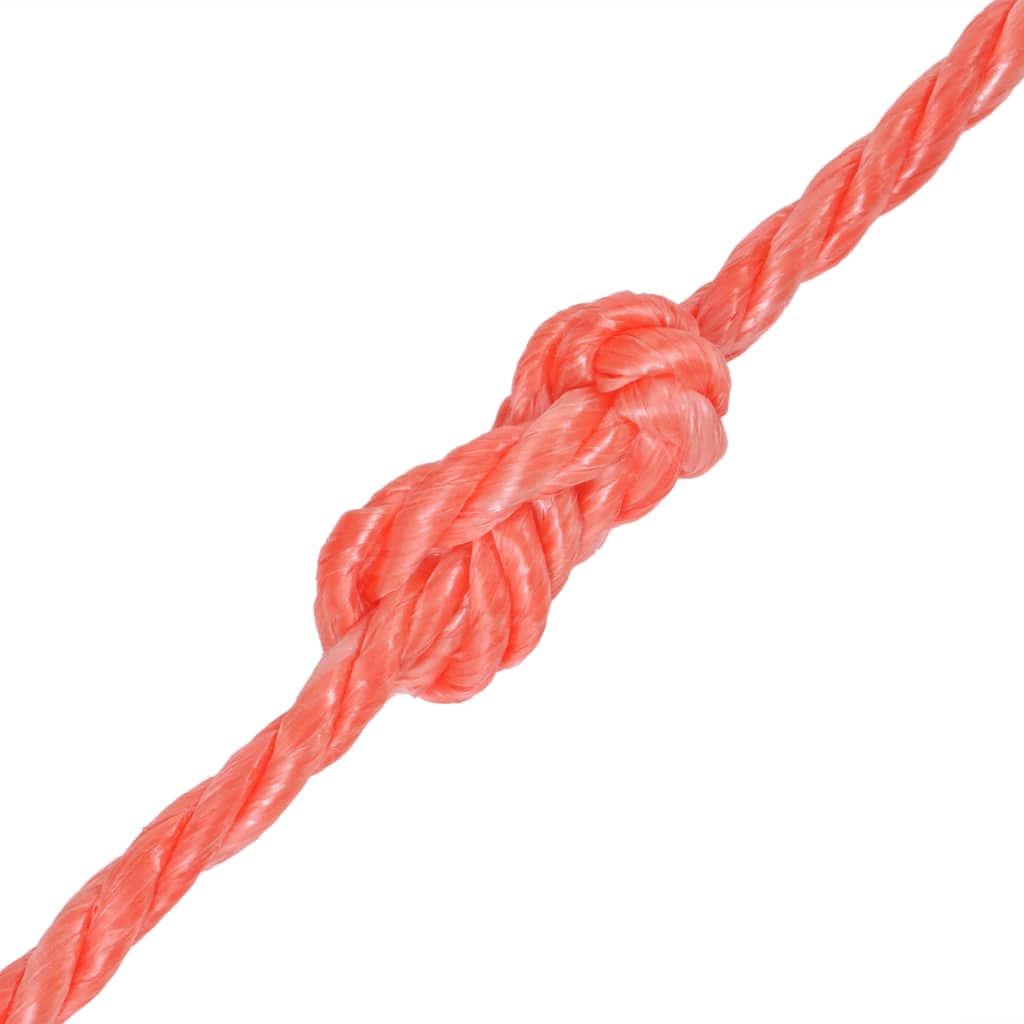 VidaXL Seil gedreht 6 mm 500 m Polypropylen Orange