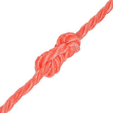VidaXL Seil gedreht 16 mm 100 m Polypropylen Orange