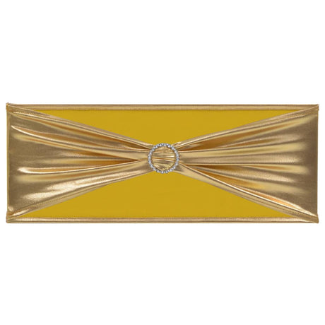 Vidaxl 25 St Stoellint mit Diamond -Stretchgold