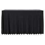 Comprimés vidaxl 2 st avec jupe stretch 243x76x74 cm anthracite -colored