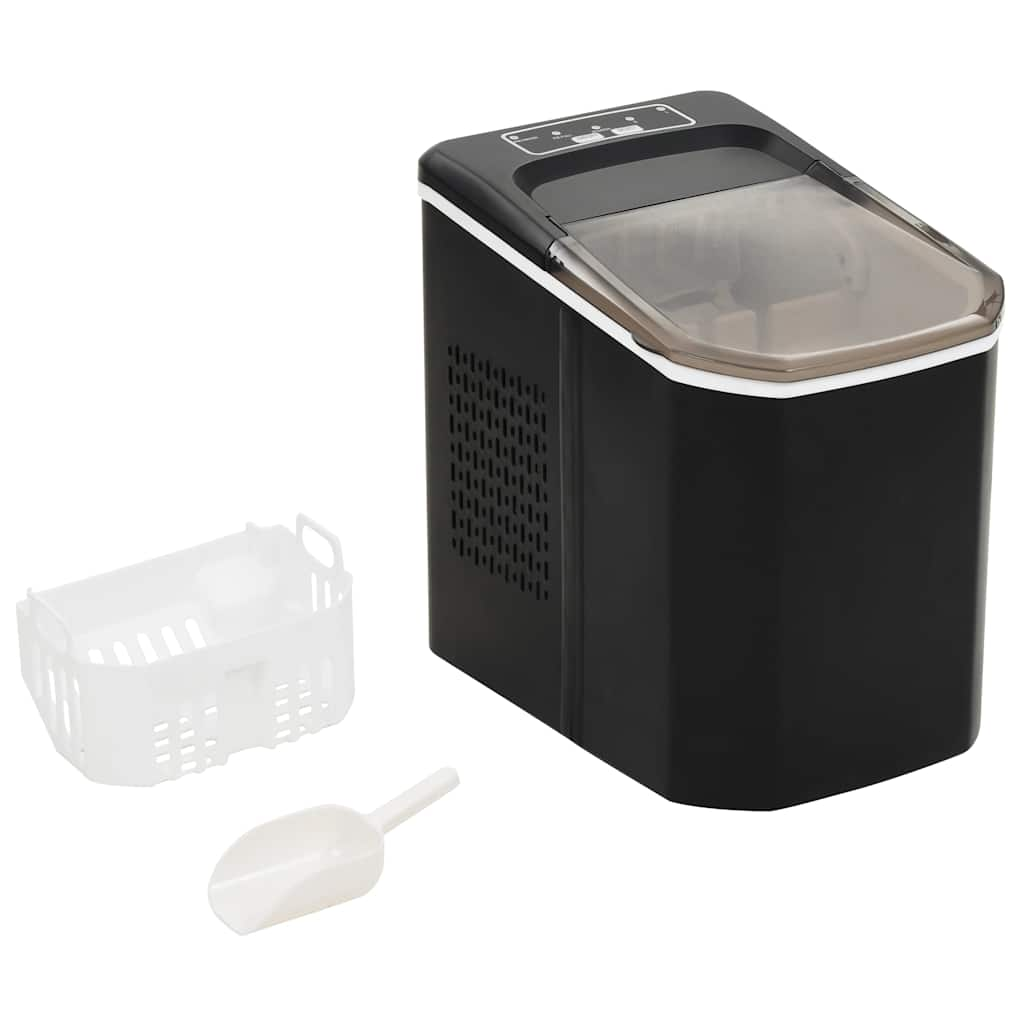 VIDAXL ICE CUBE STROJ 1,4 l 15 kg 24 h