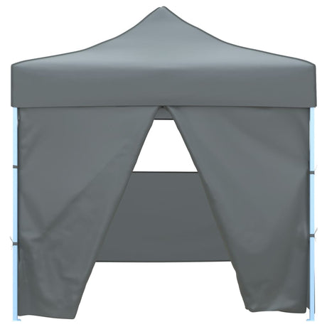 Vidaxl-Faltzelt-Popup mit 4 Seitenwänden 3x3 m Anthrazit