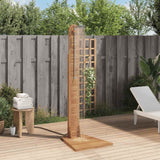 Vidaxl Outdoord Dusch 70x75x204 cm the Teak Holz