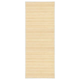 Vidaxl Teppich 80x200 cm Bambus Natural