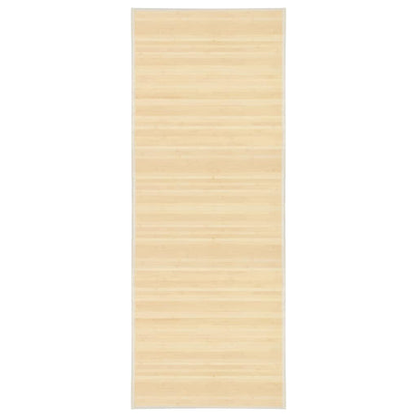 Vidaxl Teppich 80x200 cm Bambus Natural
