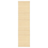 Vidaxl Teppich 80x300 cm Bambus Natural