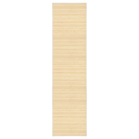 Vidaxl Teppich 80x300 cm Bambus Natural