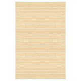 Vidaxl Carpet 100x160 cm Bamboo Natural