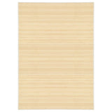 Vidaxl Carpet 120x180 cm Bamboo naturel