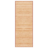 VidaXL Teppich 80x200 cm Bambusbraun