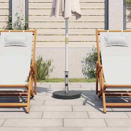 Vidaxl Parasol Fuß um 20 kg Granit schwarz