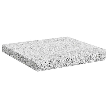 Vidaxl Parasol Fußplatte Quadrat 25 kg Granitgrau