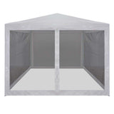 Vidaxl Party tent with 4 mesh side walls 3x3 m