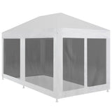 VIDAXL -Partyzelt mit 6 -Mesh -Seitenwänden 6x3 m