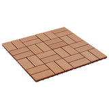 Vidaxl Terrace Tiles 30x30 cm 1 m² Couleur de teck HKC 11 STS