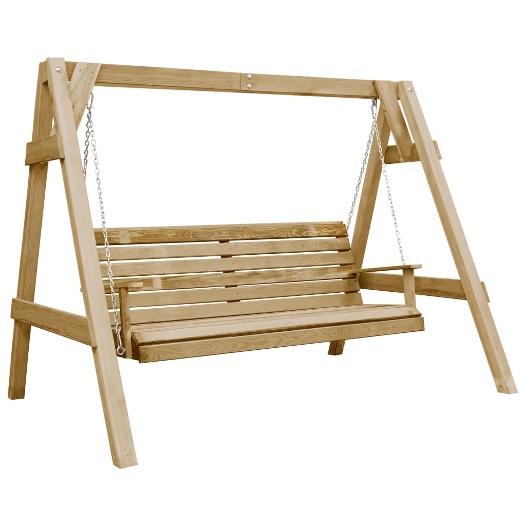 VidaXL swing bench 205x150x157 cm impregnated pine