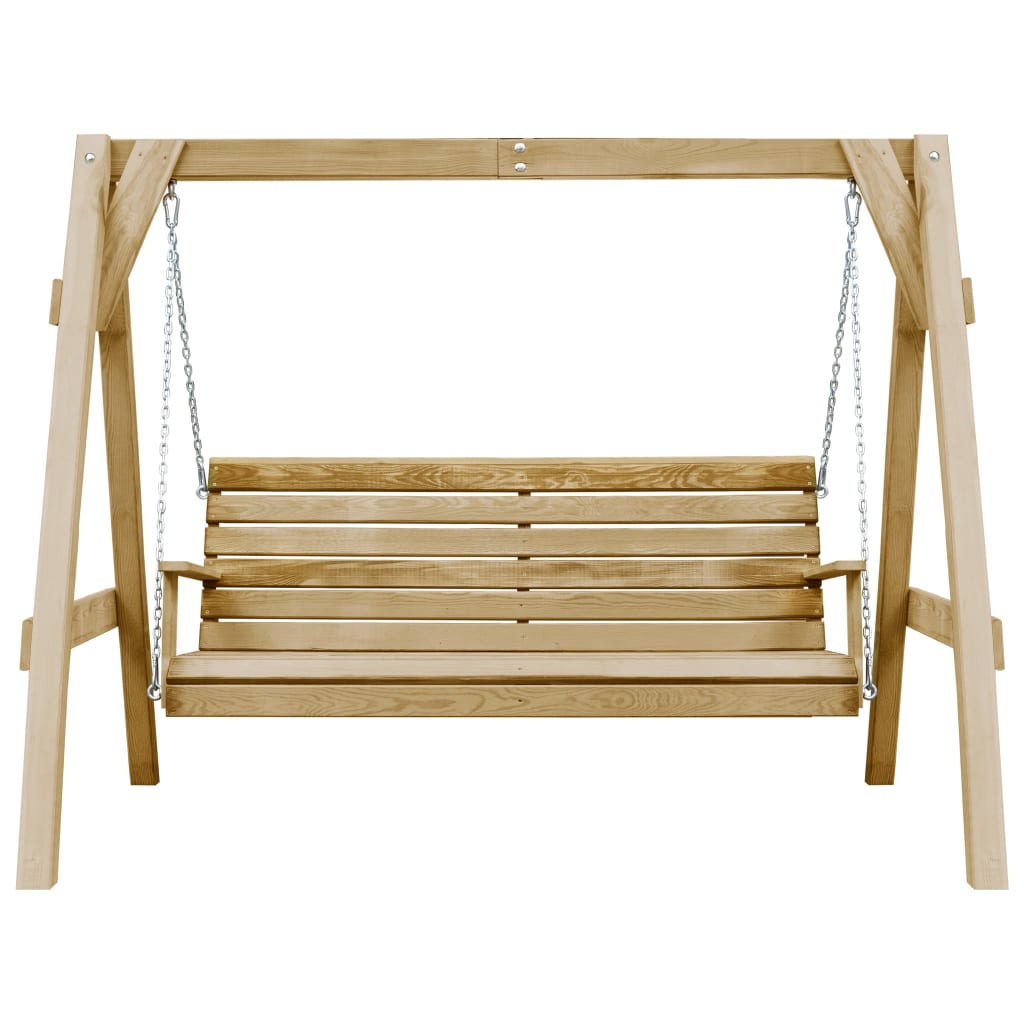 VidaXL swing bench 205x150x157 cm impregnated pine