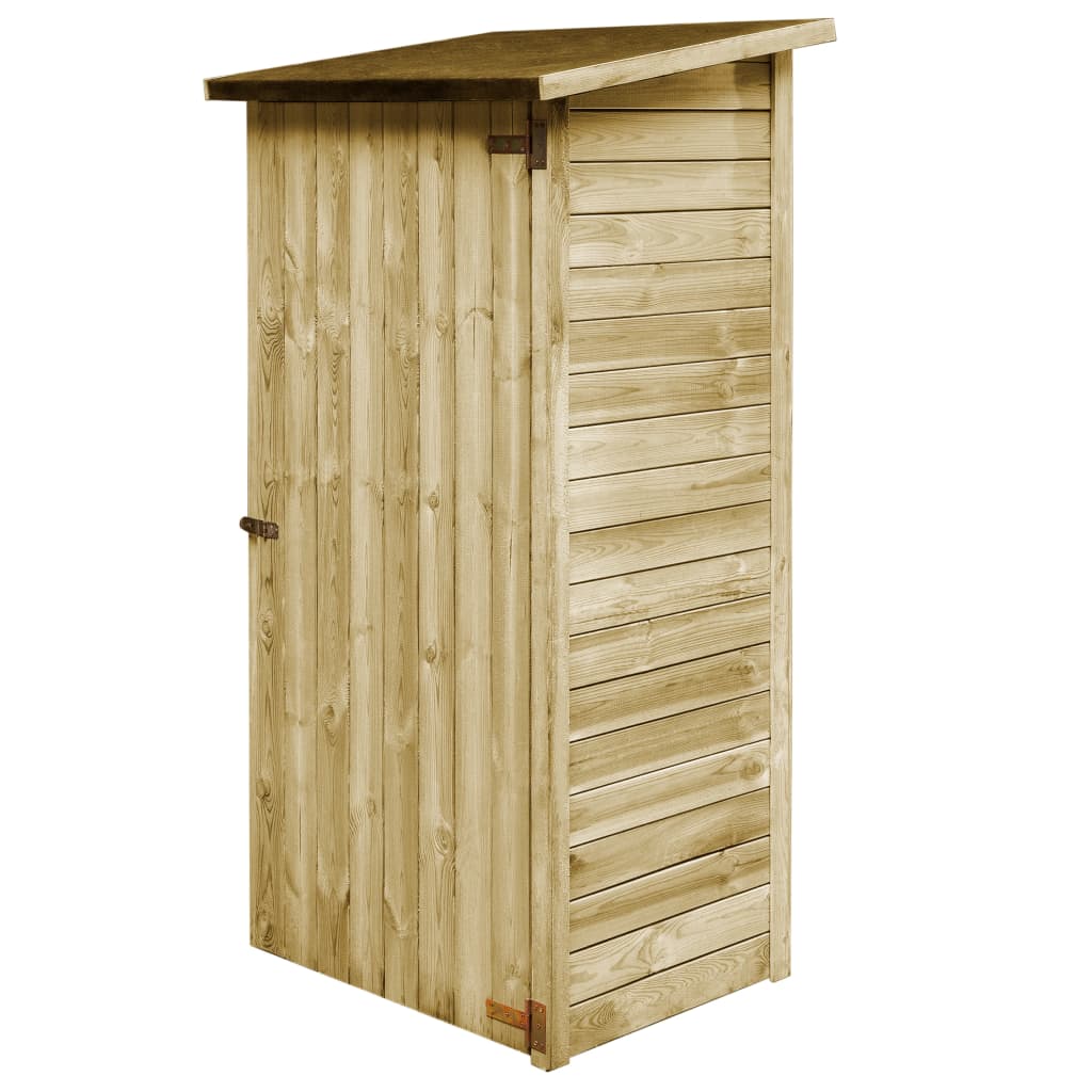 Vidaxl Tool Shed 88x76x175 cm impregnert furu tre