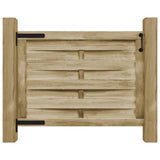 Vidaxl port 100x75 cm green impregnated pine wood