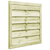 Vidaxl Poort 100x100 cm Impregnated Pine wood green