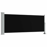 Vidaxl Garden Bildschirm ausziehbar 100x300 cm schwarz