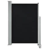 VidaXL Garden screen Extendable 120x300 cm Black