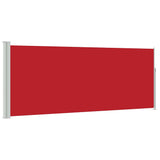 Vidaxx ausziehbarer Windschutz 120x300 cm rot