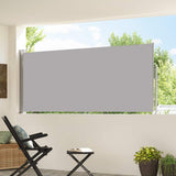 Vidaxx ausziehbarer Windschutz 120x300 cm grau