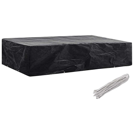 Vidaxl ligbeddenhoes met 8 oogjes 218x77x55 cm