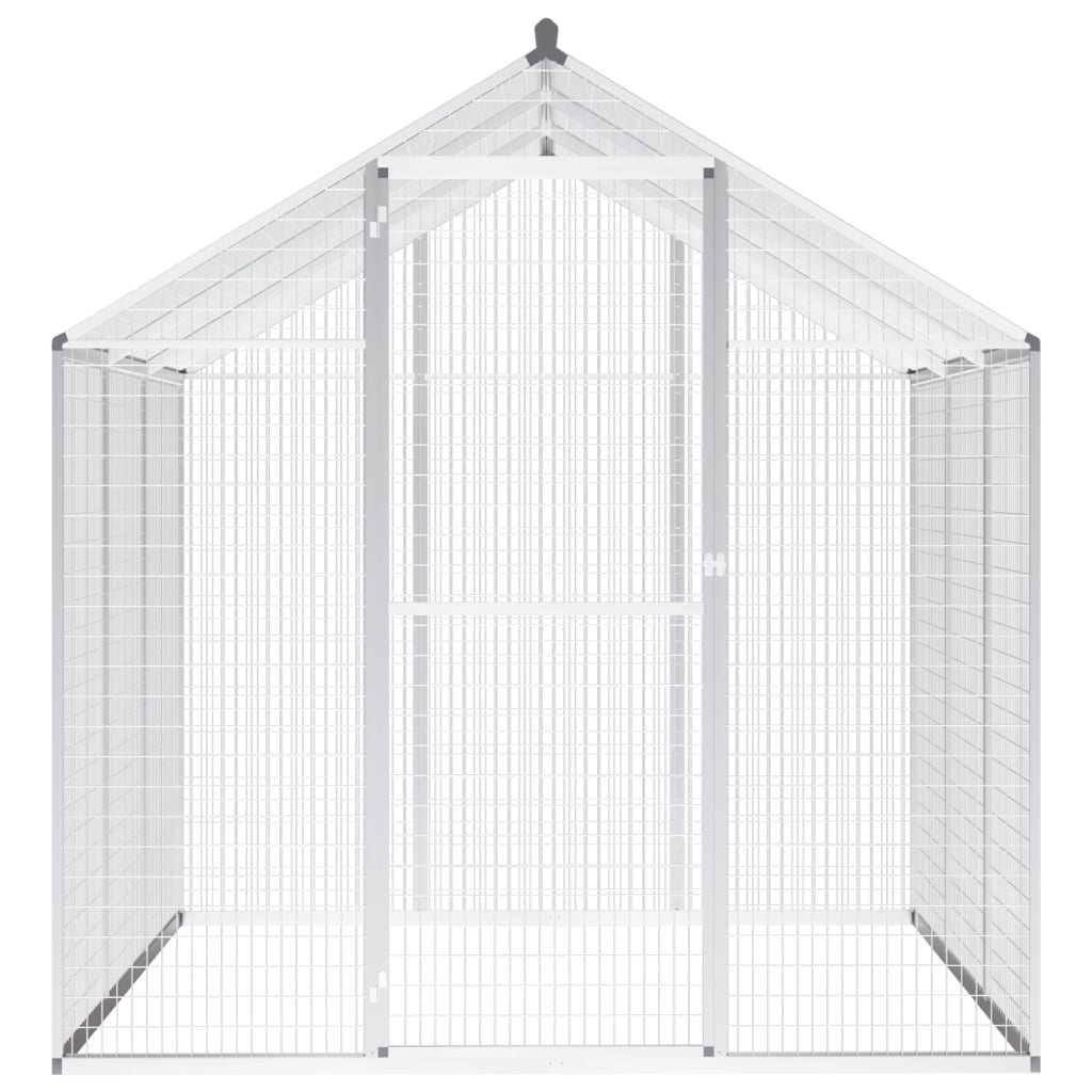 Vidaxl Aviary 183x178x194 cm aluminium